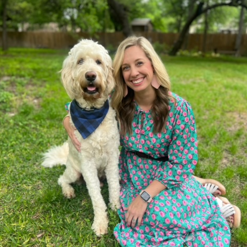 Kristin & Hank — Canines Who Care therapy dog team
