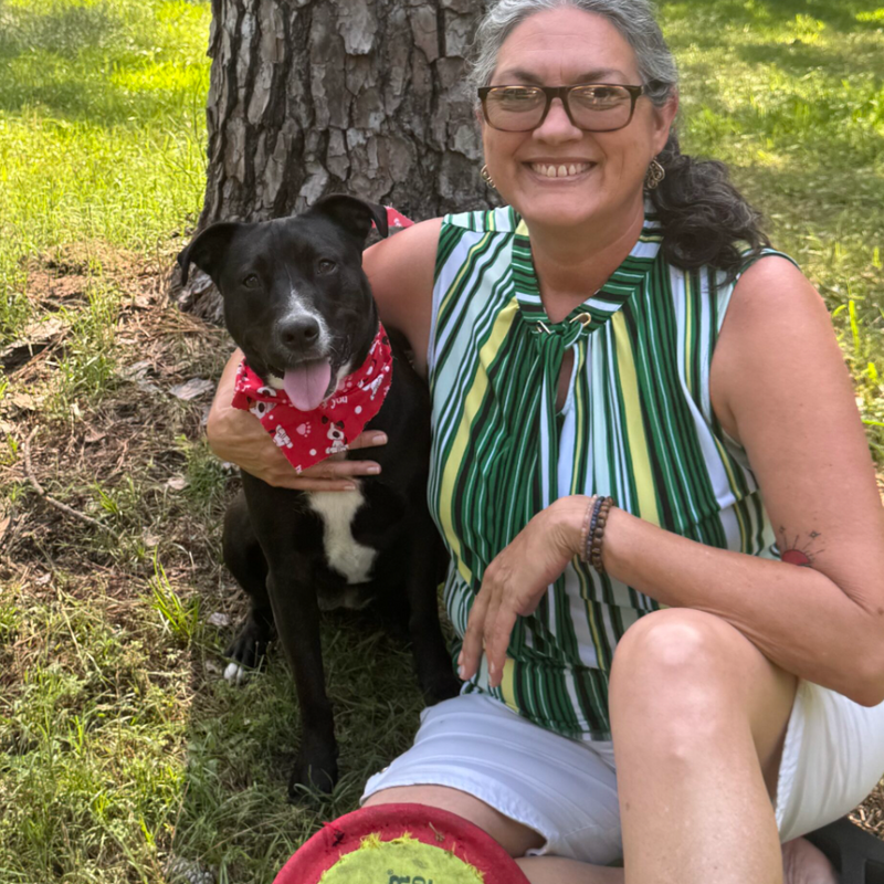 Sandra & Sadie — Canines Who Care therapy dog team