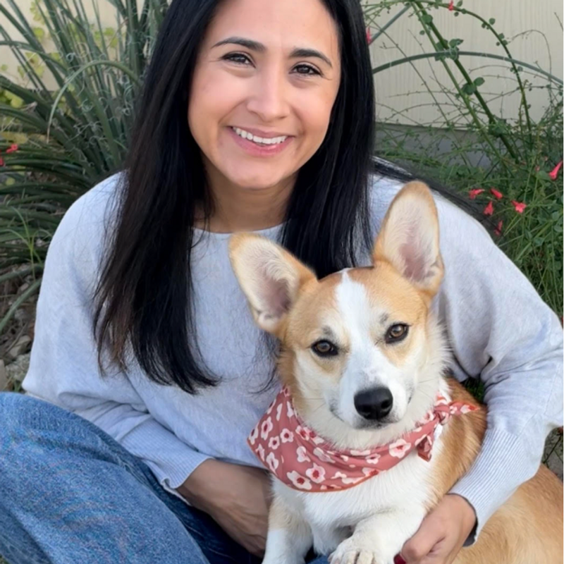 Renee & Zelda — Canines Who Care therapy dog team