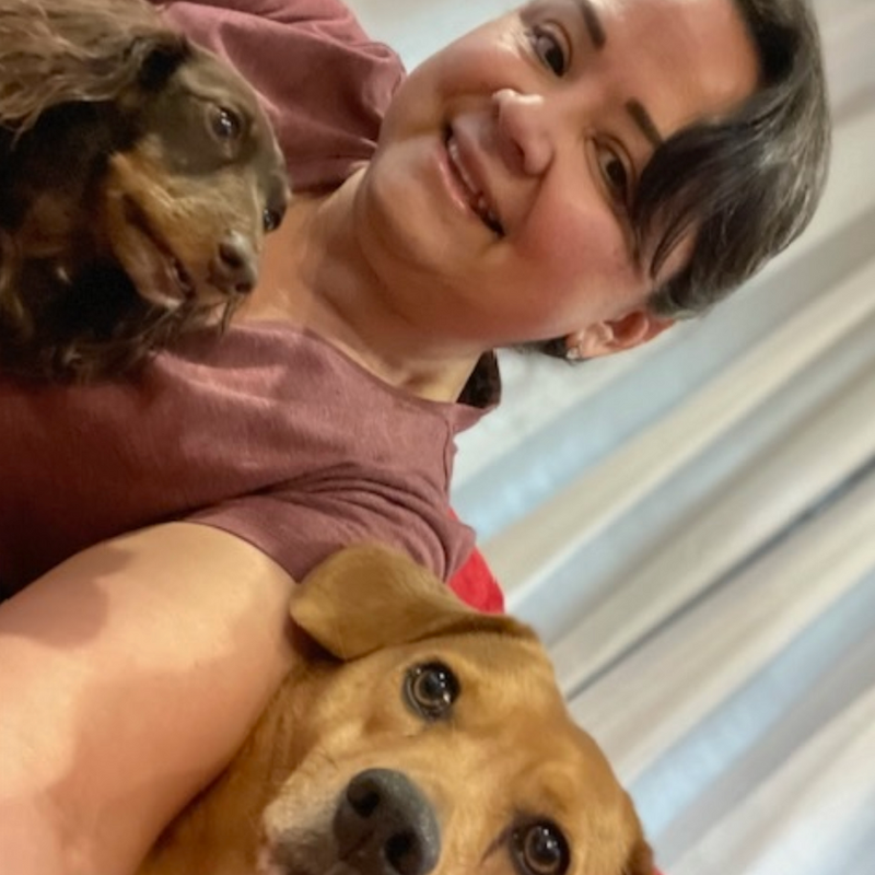 Vanessa & Molly — Canines Who Care therapy dog team