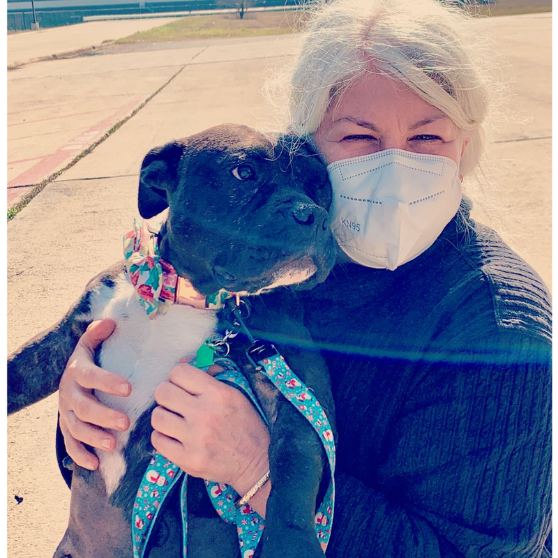 Mandy & Ruthier — Canines Who Care therapy dog team