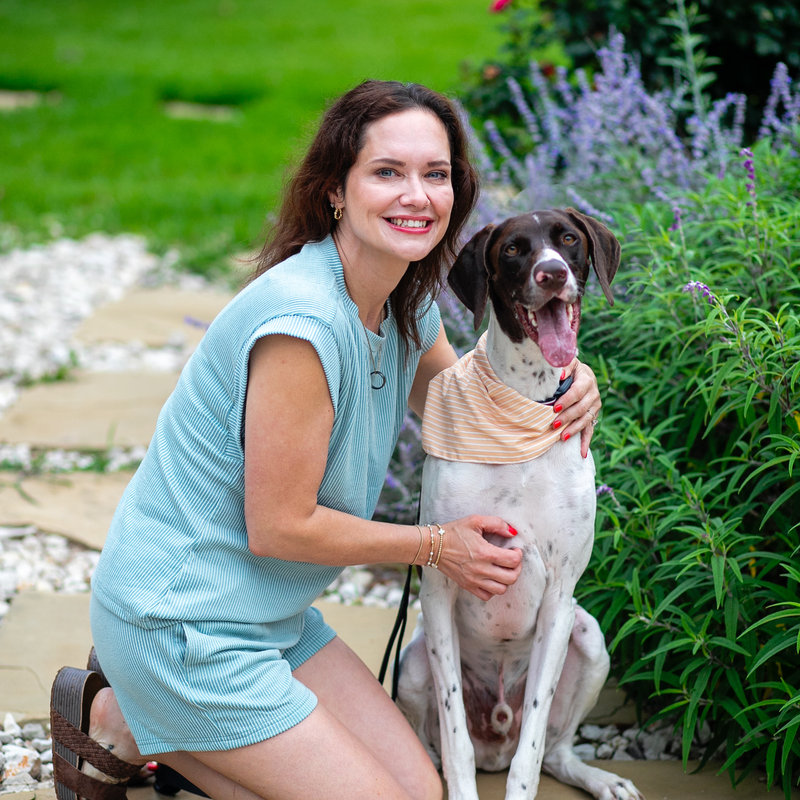 Deidre & Rowdy — Canines Who Care therapy dog team