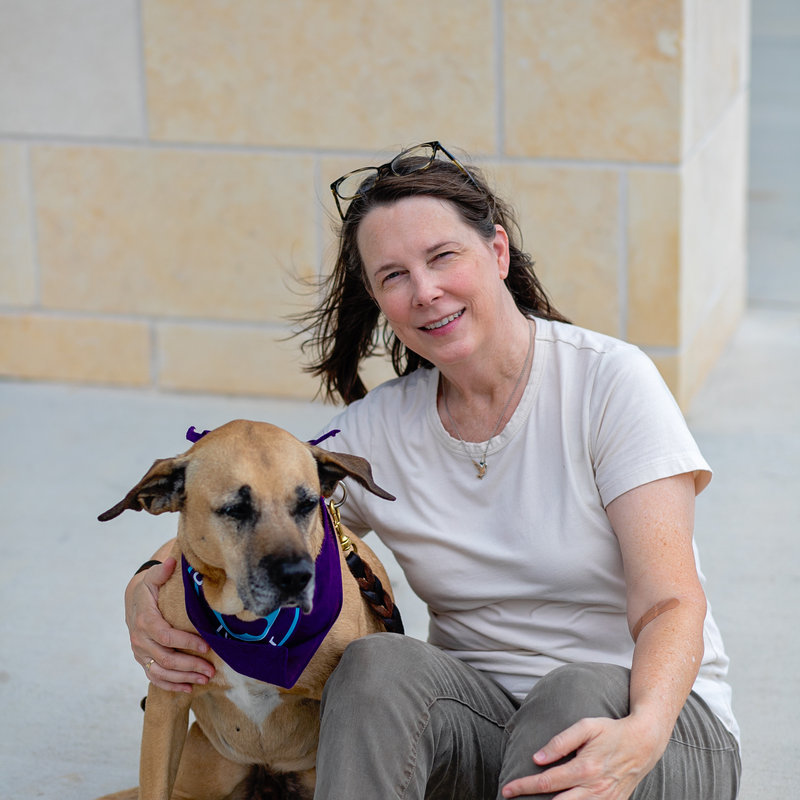 Sherilynn & Tucker — Canines Who Care therapy dog team
