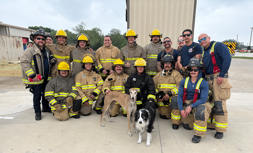 Canines Who Care therapy dog team