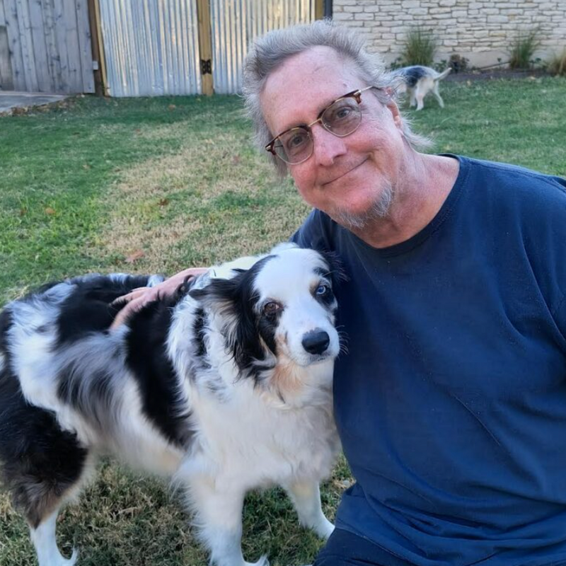 Dave & Bonnie — Canines Who Care therapy dog team