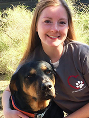 Therapy dog team